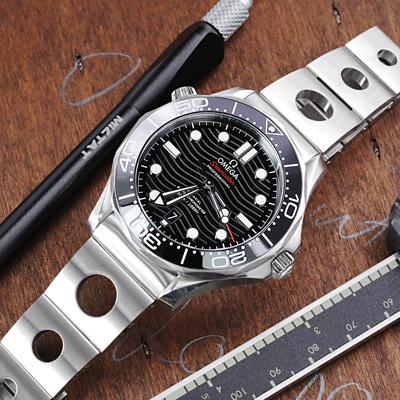 20mm メタル時計バンド ステンレススチール ロールボール2