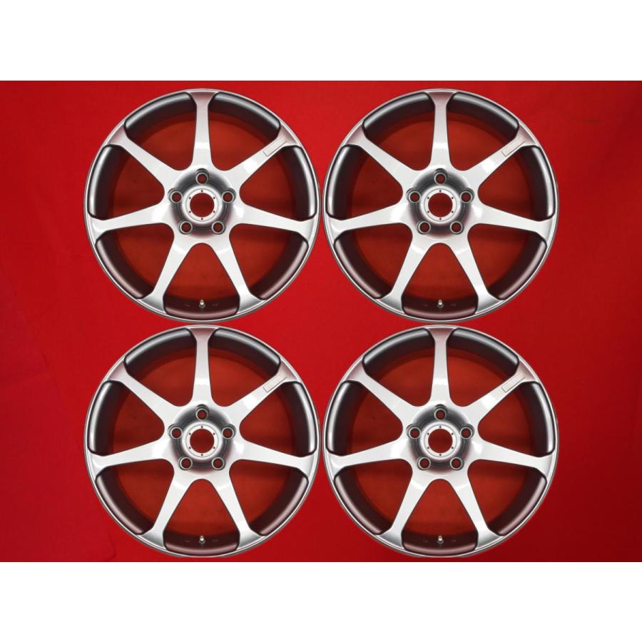 軽量 】 YOKOHAMA AVS モデル7 ホイール 4本 8J-17 PCD114.3 5穴 +30