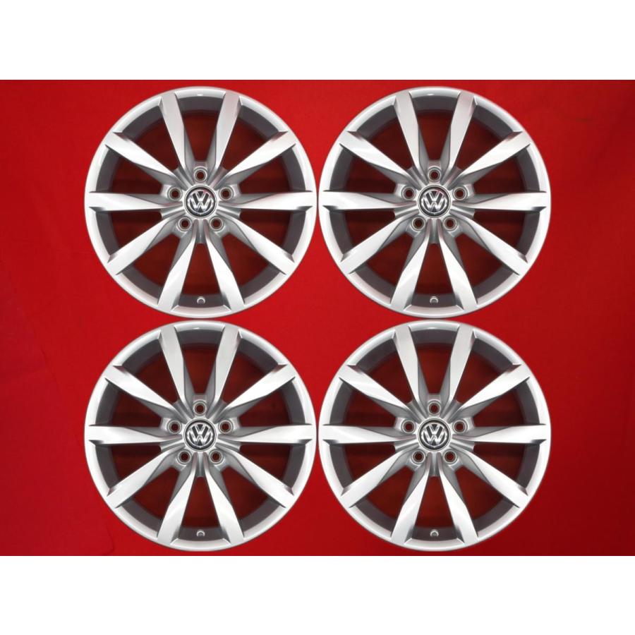 フォルクスワーゲン VW ゴルフ VII 純正 ホイール 4本 17インチ 7J-17