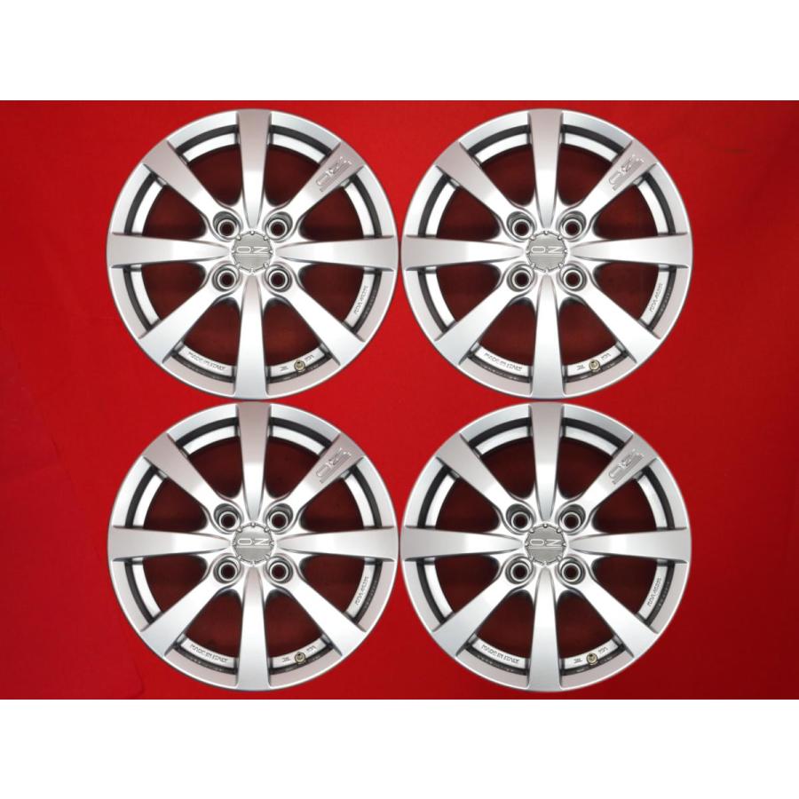 O・Z ミケランジェロ-1 8本スポーク 15インチ ホイール 4本 6.5J-15