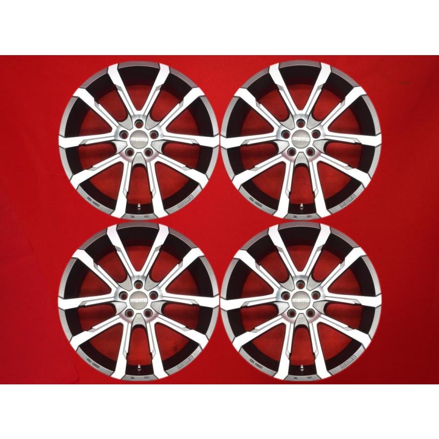 MOMO QUANTUM EVO クアンタムエボ 中古ホイール 4本 8J 18インチ