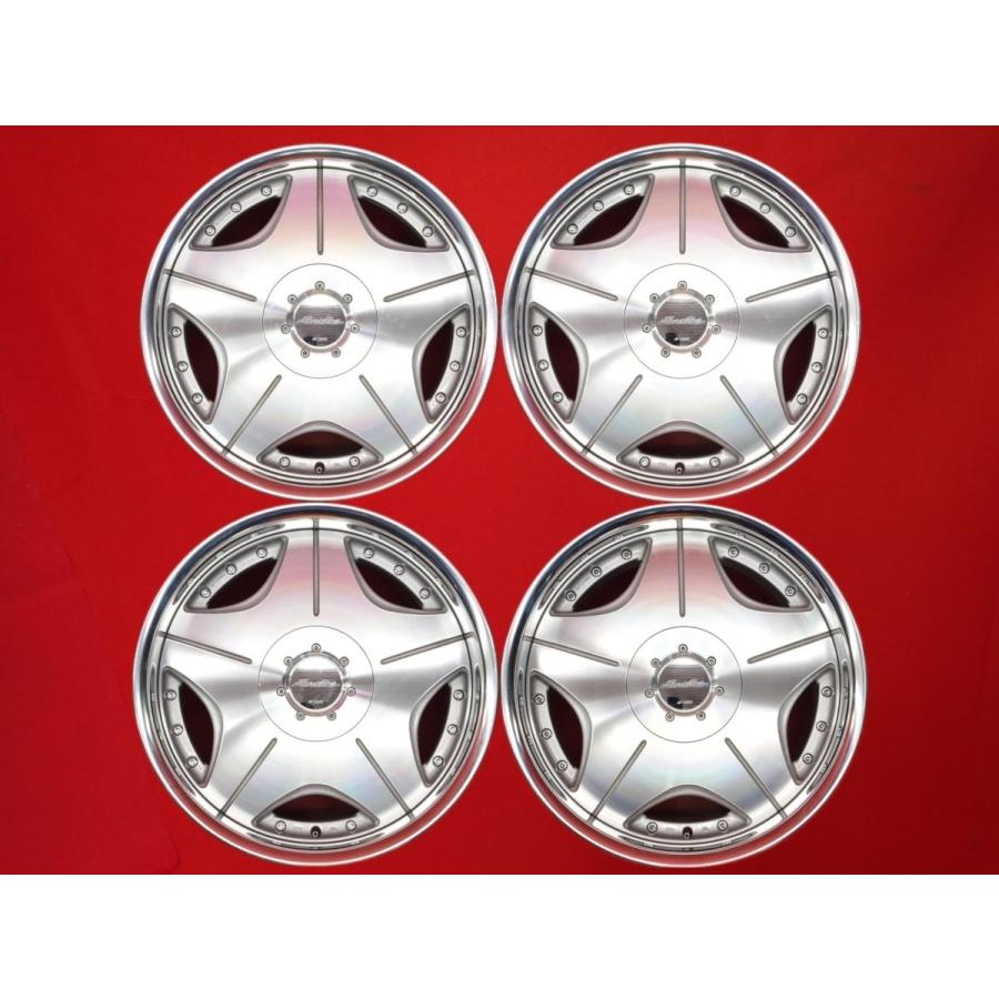 希少サイズ WORK Euroline ユーロライン VD 中古ホイール 4本 8/9J 18