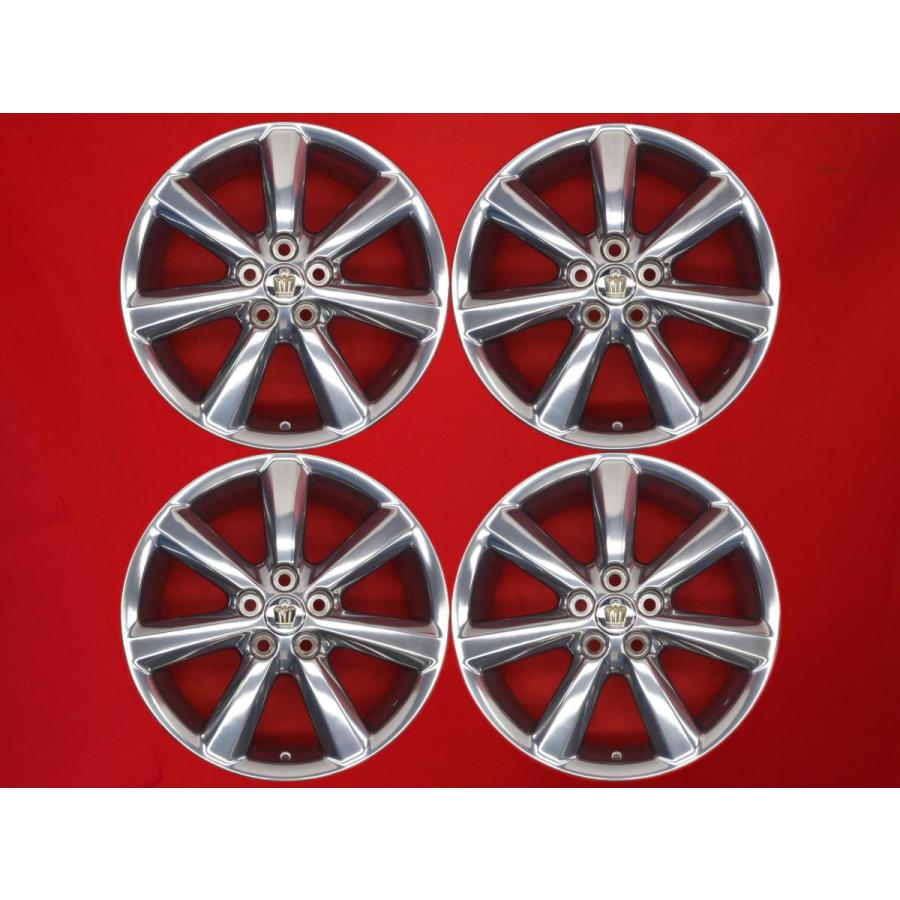 TOYOTA トヨタ クラウンアスリート GRS180系 純正 ホイール 4本 8J-18
