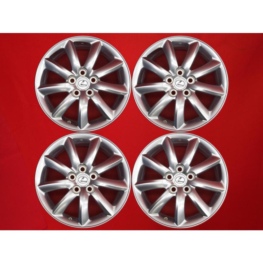 LEXUS レクサス LS460 純正 中古ホイール 4本 7.5J 18インチ PCD120 5