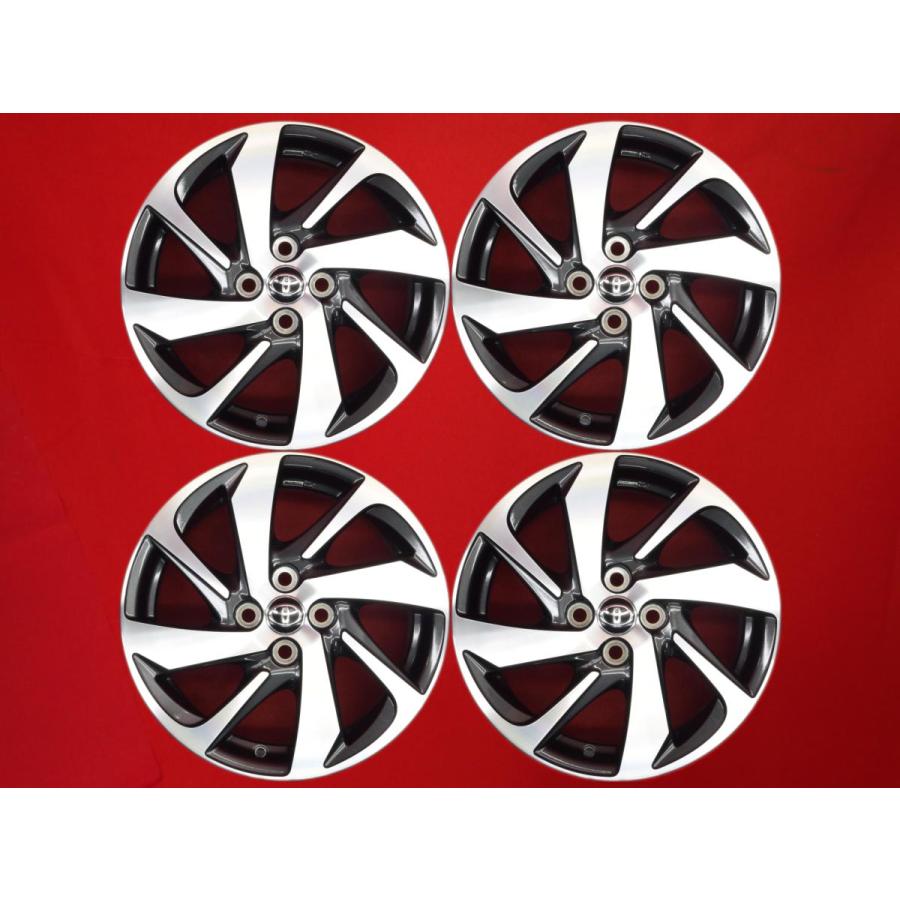 和久様① トヨタ アクア クロスオーバー 純正 ホイール 2本セット 和久