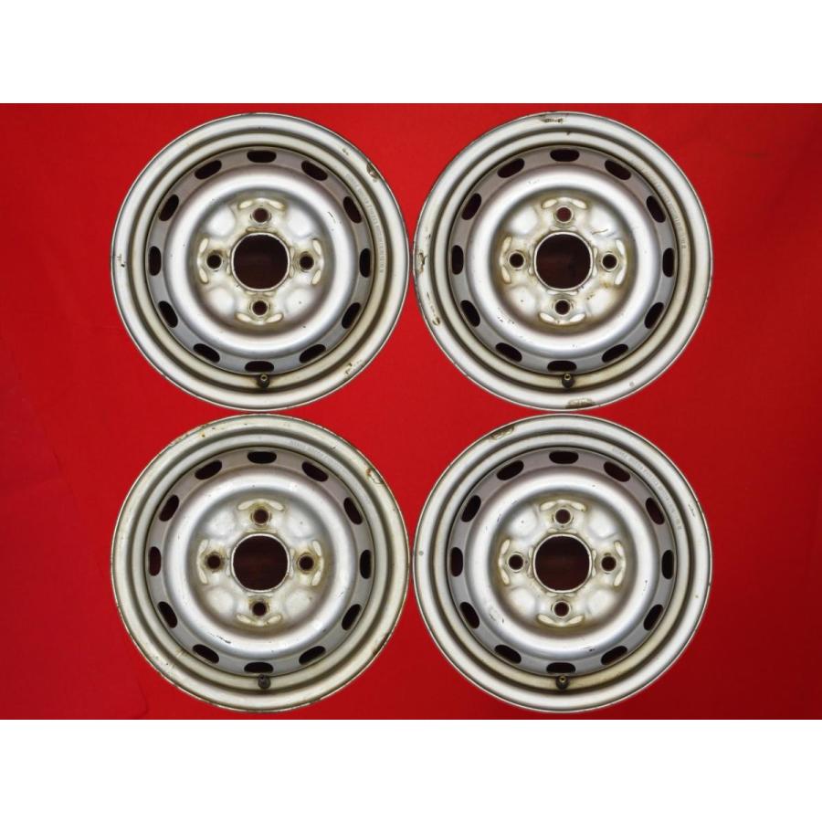 激安 4本セット】日産 純正 スチール 鉄ホイール 鉄チン 70N00 中古品