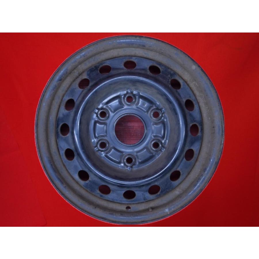 激安 単品1本】トヨタ ハイエース 100系/2WD 純正 スチール 鉄ホイール