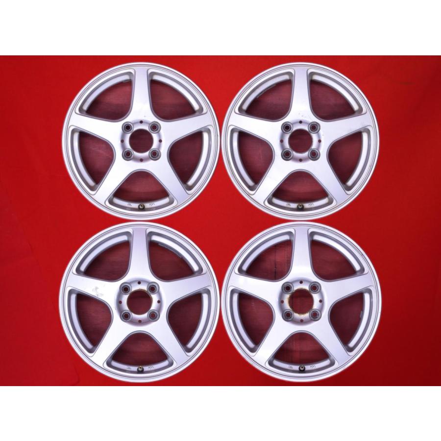 前後異サイズ 4本SET】三菱i(アイ)用 5スポークタイプ アルミホイール