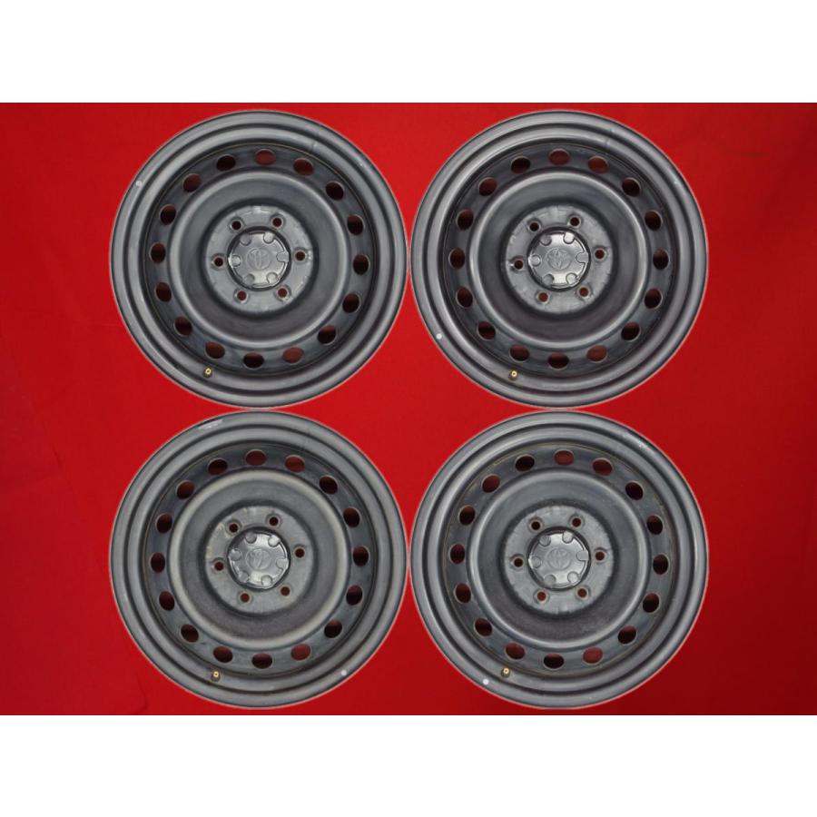 激安 4本セット】トヨタ FJクルーザー 純正 スチール 鉄ホイール 鉄