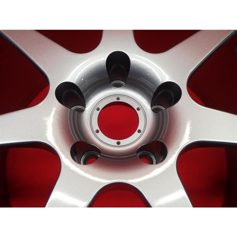 軽量 】 YOKOHAMA AVS モデル7 ホイール 4本 8J-17 PCD114.3 5穴 +30