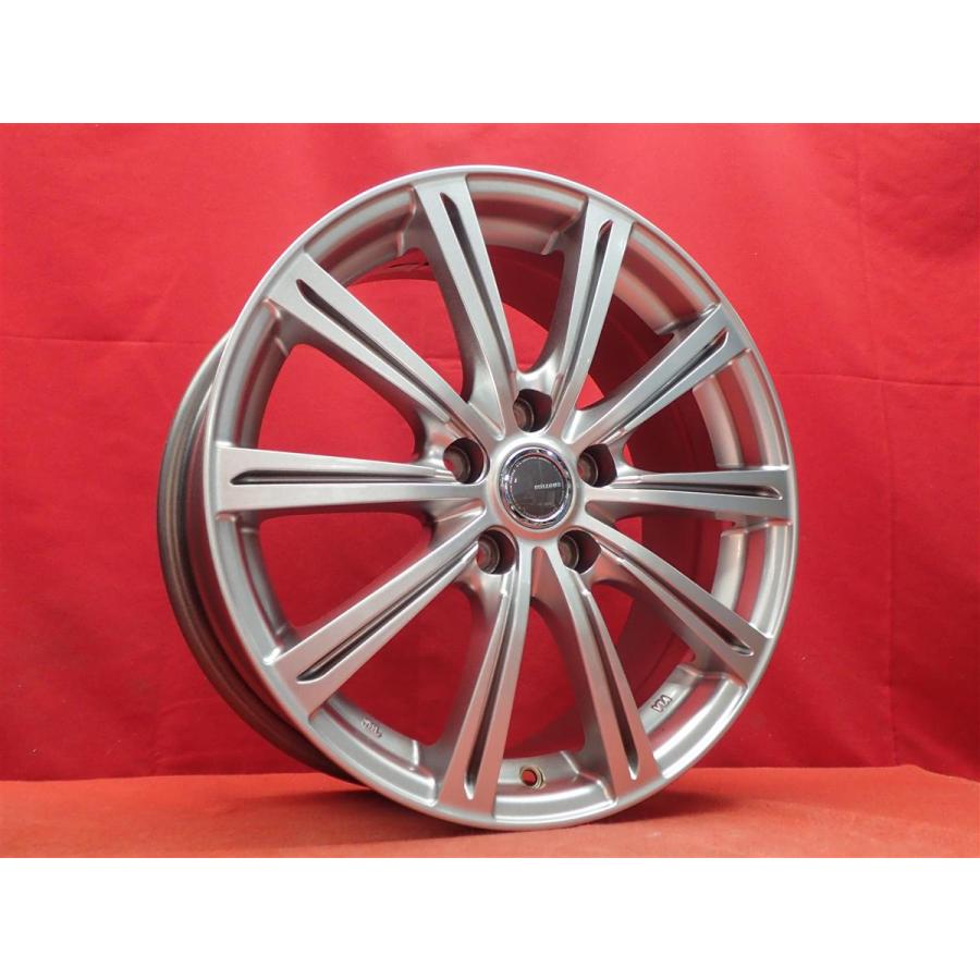 MILLOUS ミルアス PS ホイール 4本 7J-17 PCD114.3 5穴 +48 ハブ73 C