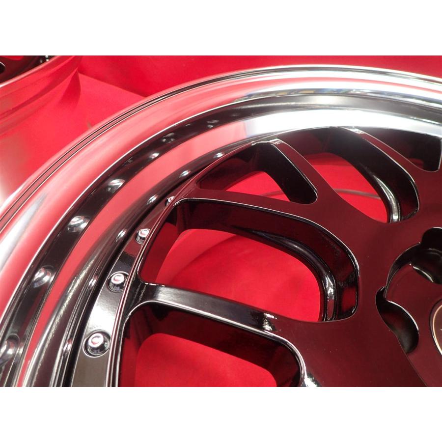 KYOHO AME エーエムイー SHALLEN シャレン VMX 中古ホイール 4本 8.5J