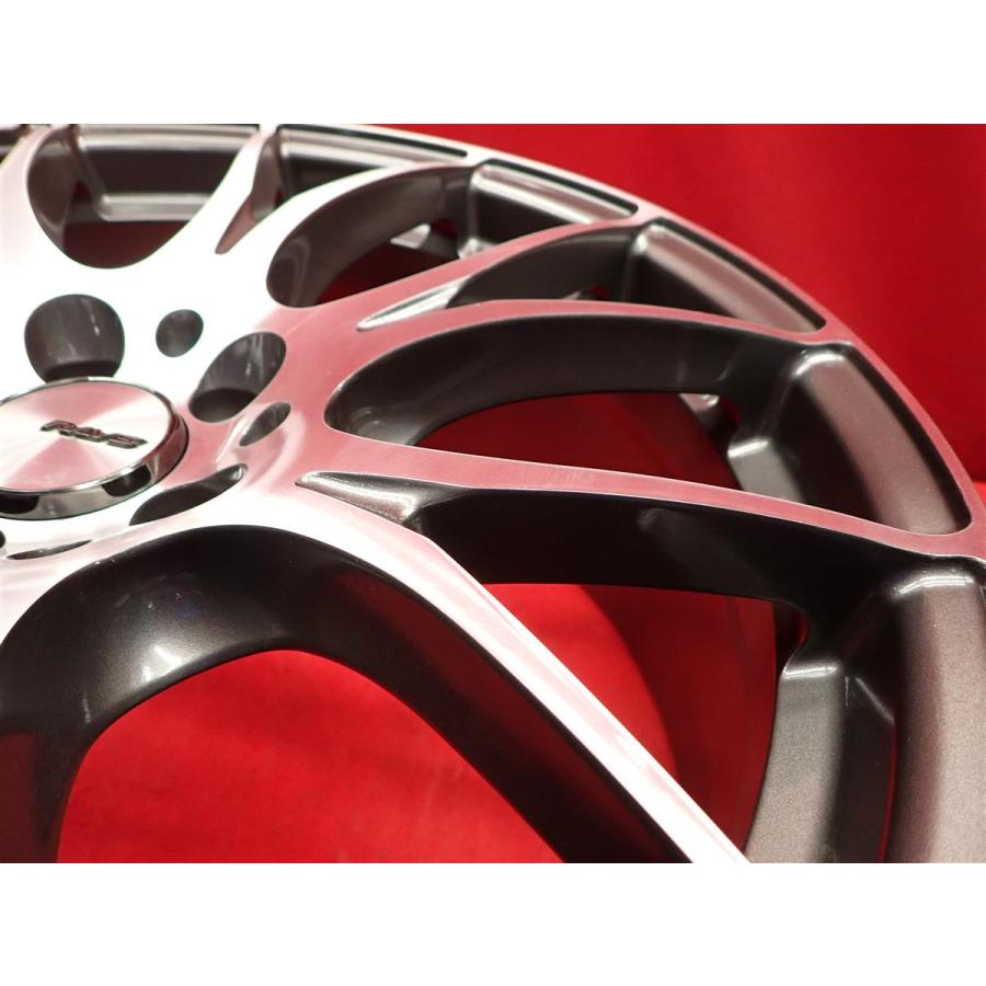RAYS レイズ HOMURA ホムラ 2×7 中古ホイール 4本 8J 19インチ PCD100