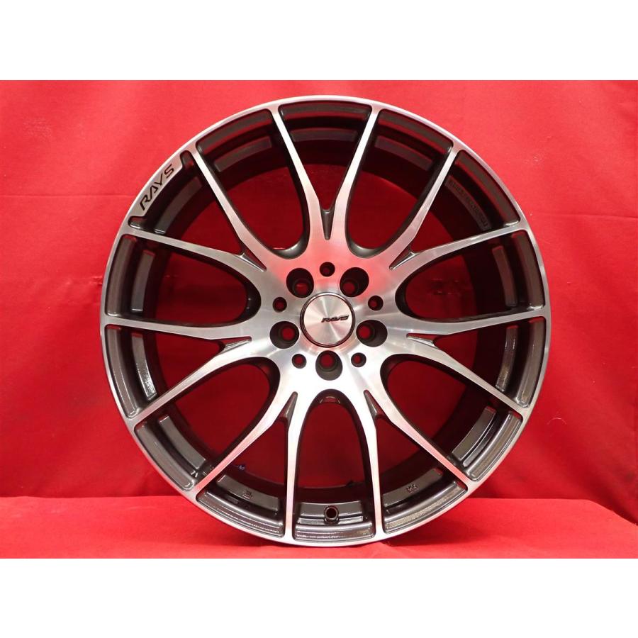 RAYS レイズ HOMURA ホムラ 2×7 中古ホイール 4本 8J 19インチ PCD100
