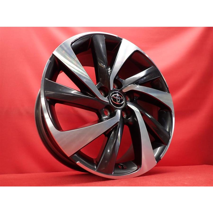 TOYOTA トヨタ ハリアー 60/65W ターボ 純正 中古ホイール 4本 7.5J 18