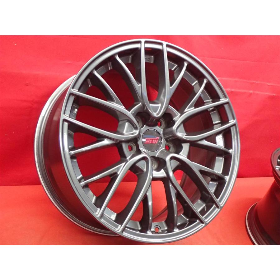 スバル WRX STI VAB 純正 ホイール 4本 18インチ 8.5J-18 PCD114.3 5穴