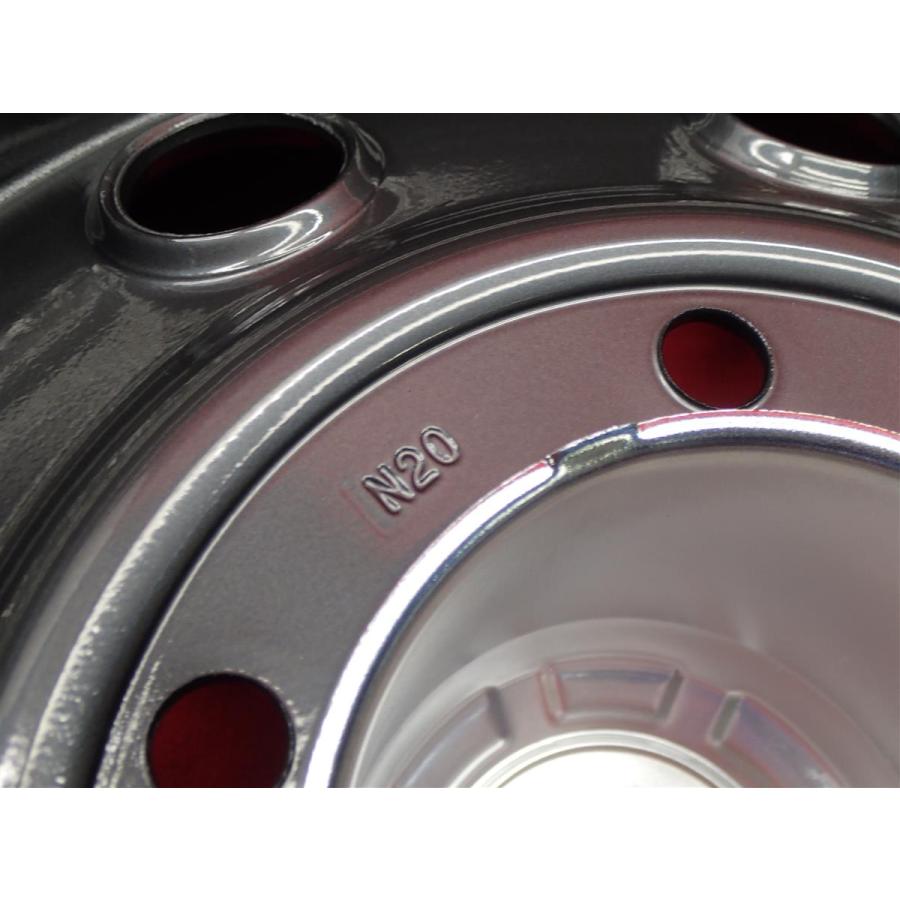 TT4 スチール (ライン無) ホイール 4本 6J-15 PCD139.7 5穴 -20 ハブ