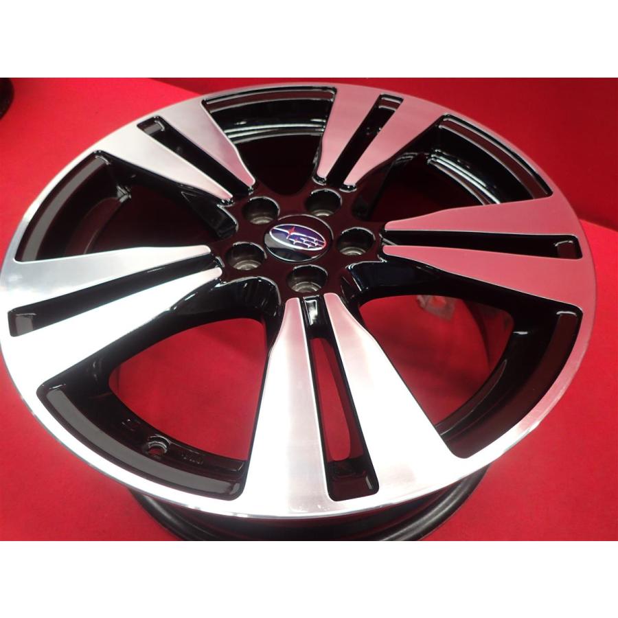 中古アルミ17X8.0 PCD100インプレッサ、フォレスター、XVなどに 中古