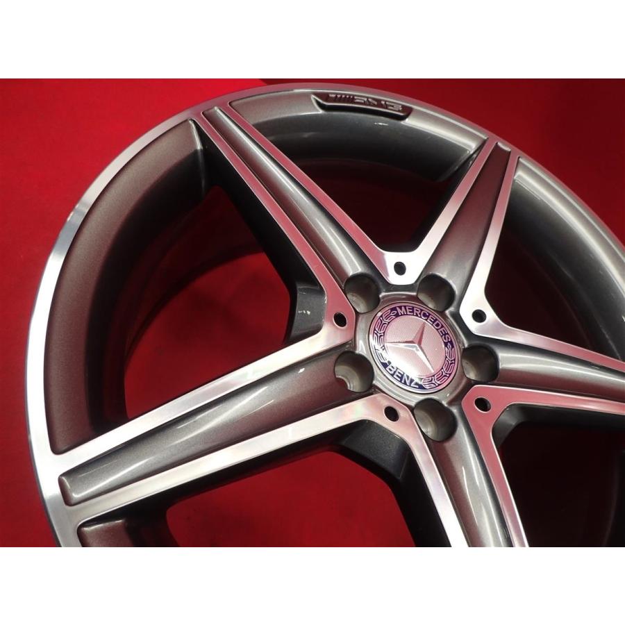 メルセデスベンツ Cクラス W205 純正AMG 中古ホイール 4本 7.5J/8.5J