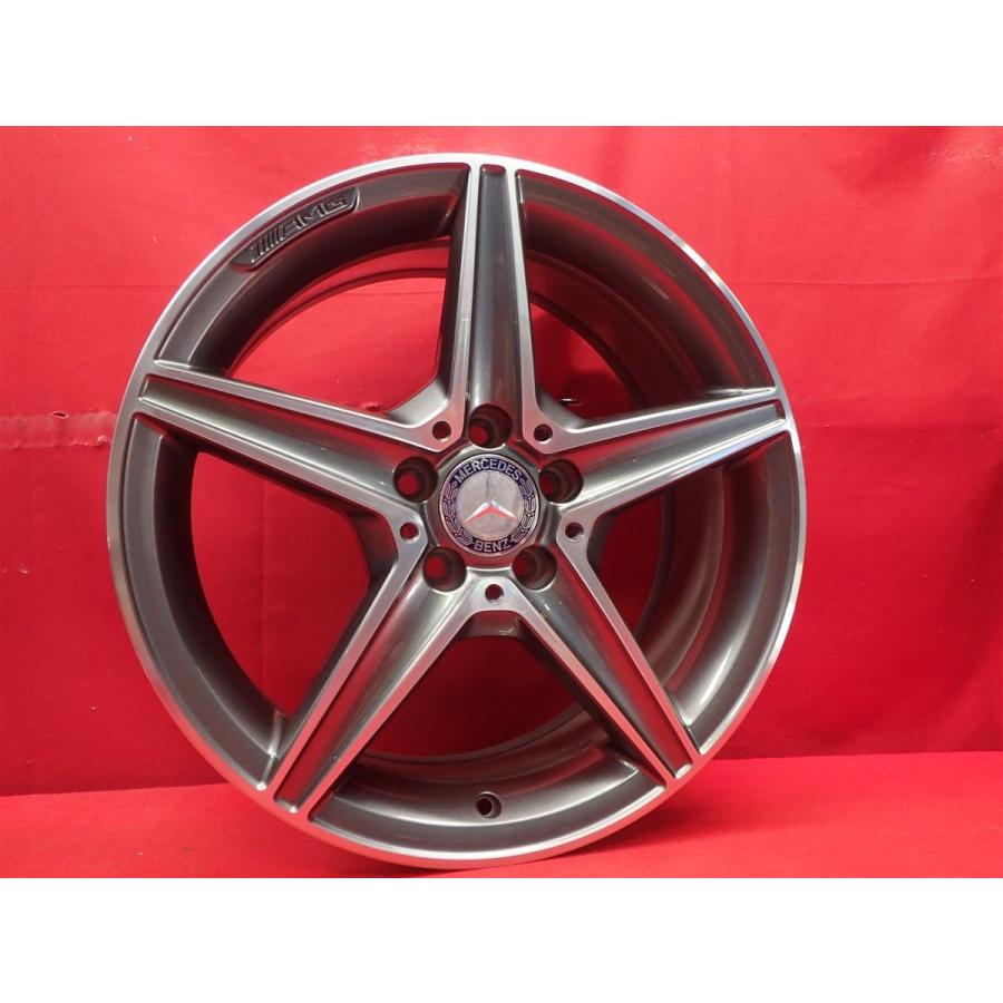 メルセデスベンツ Cクラス W205 純正AMG 中古ホイール 4本 7.5J/8.5J