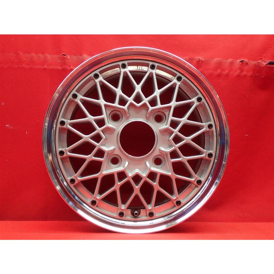 SSR メッシュ 中古ホイール 4本 4.5J 12インチ PCD114.3 4穴 +38 ハブ