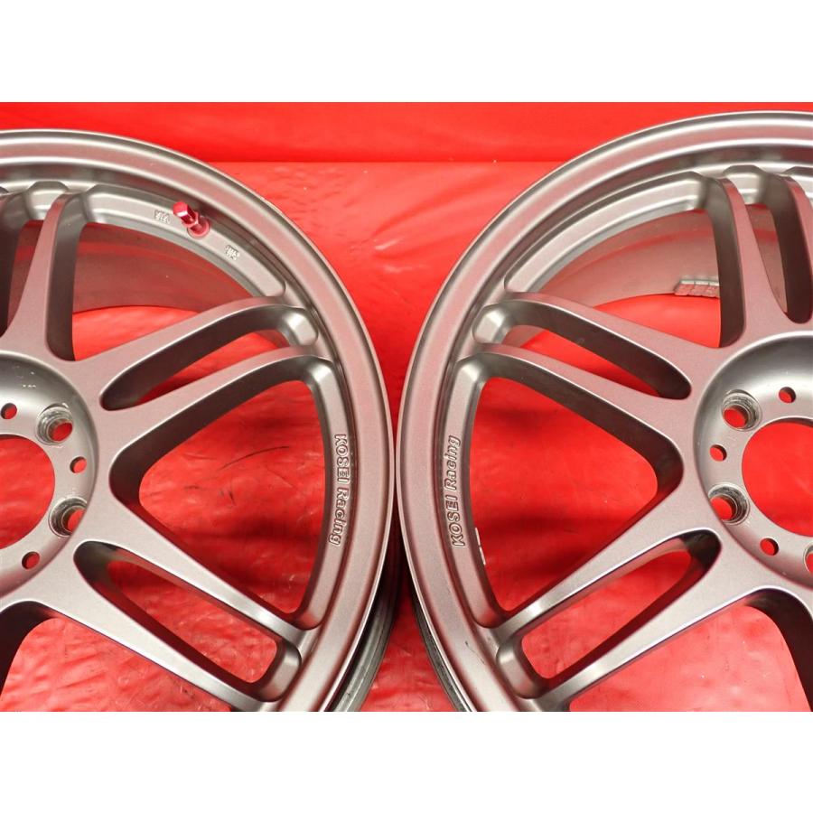 2本組 社外 中古ホイール 軽量 光生 Kosei K-1レーシング TSバージョン