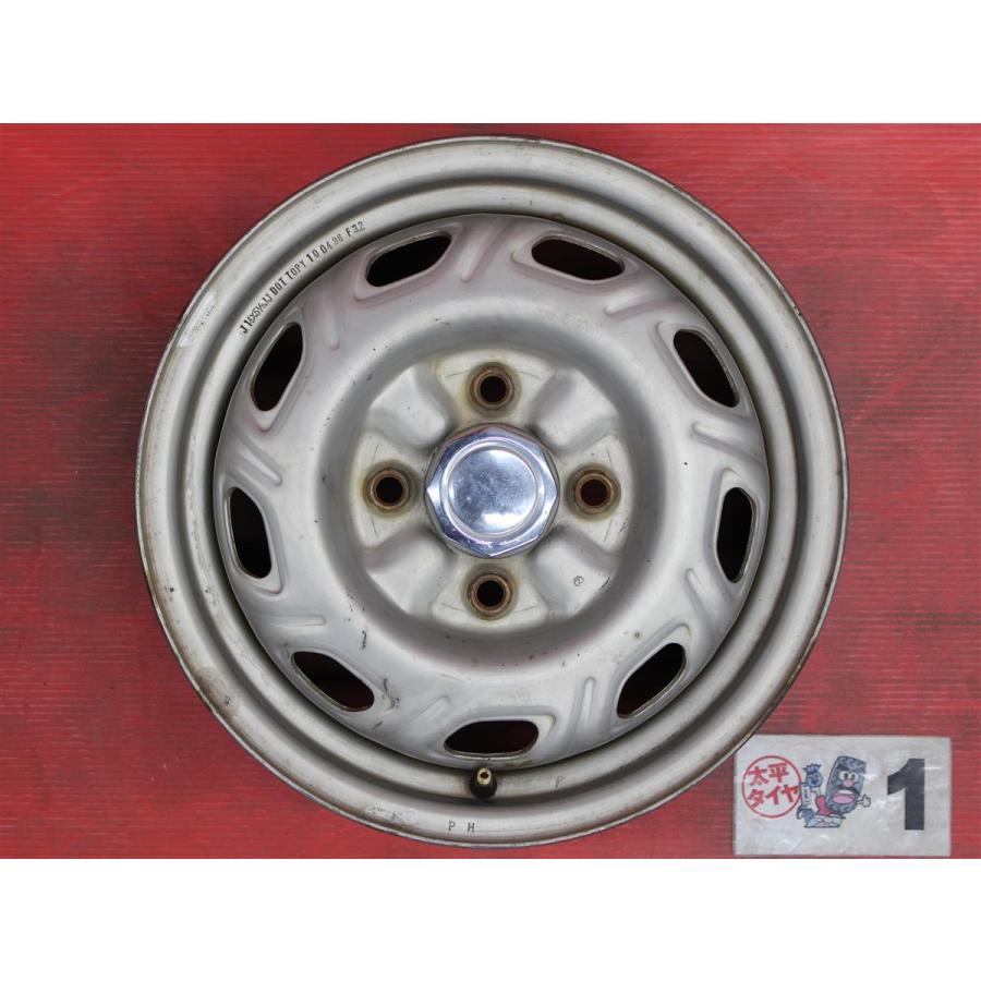 希少品 4本セット】三菱 純正 スチール 鉄ホイール 鉄チン 中古品 14