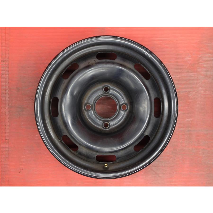 激安 4本セット】プジョー 208 純正 スチール 鉄ホイール 鉄チン 中古