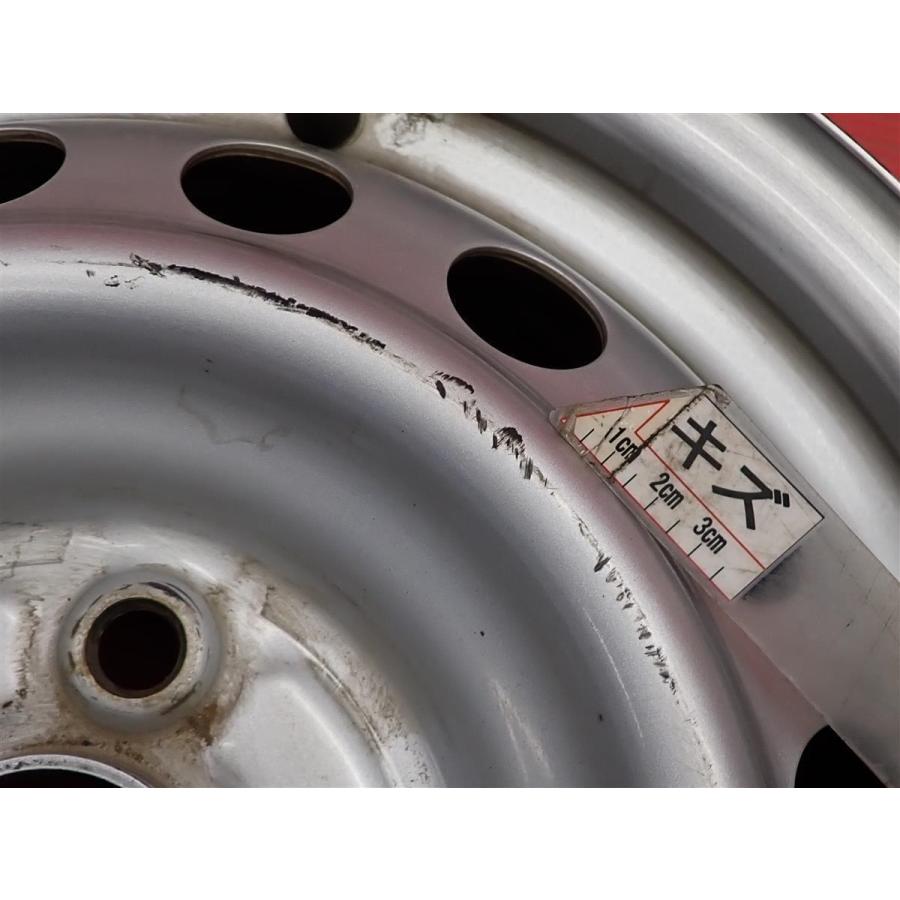 激安 4本セット】ダイハツ ハイゼット 純正 スチールホイール 鉄