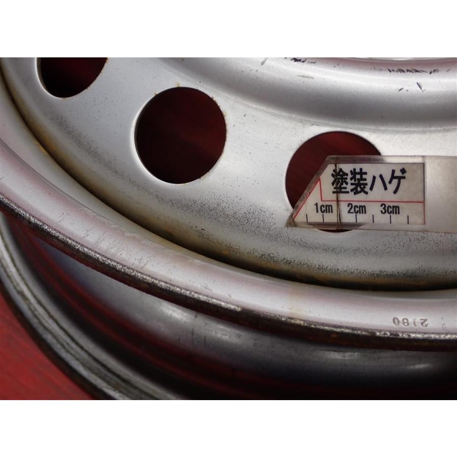 激安 4本セット】ダイハツ ハイゼット 純正 スチールホイール 鉄