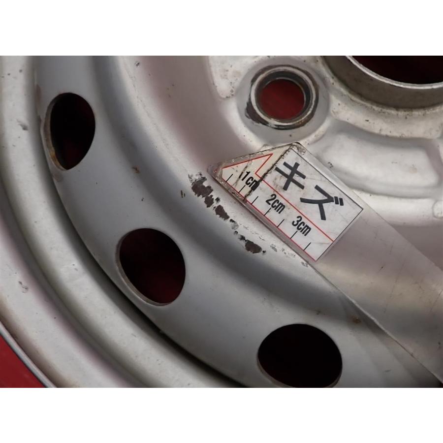激安 4本セット】ダイハツ ハイゼット 純正 スチールホイール 鉄