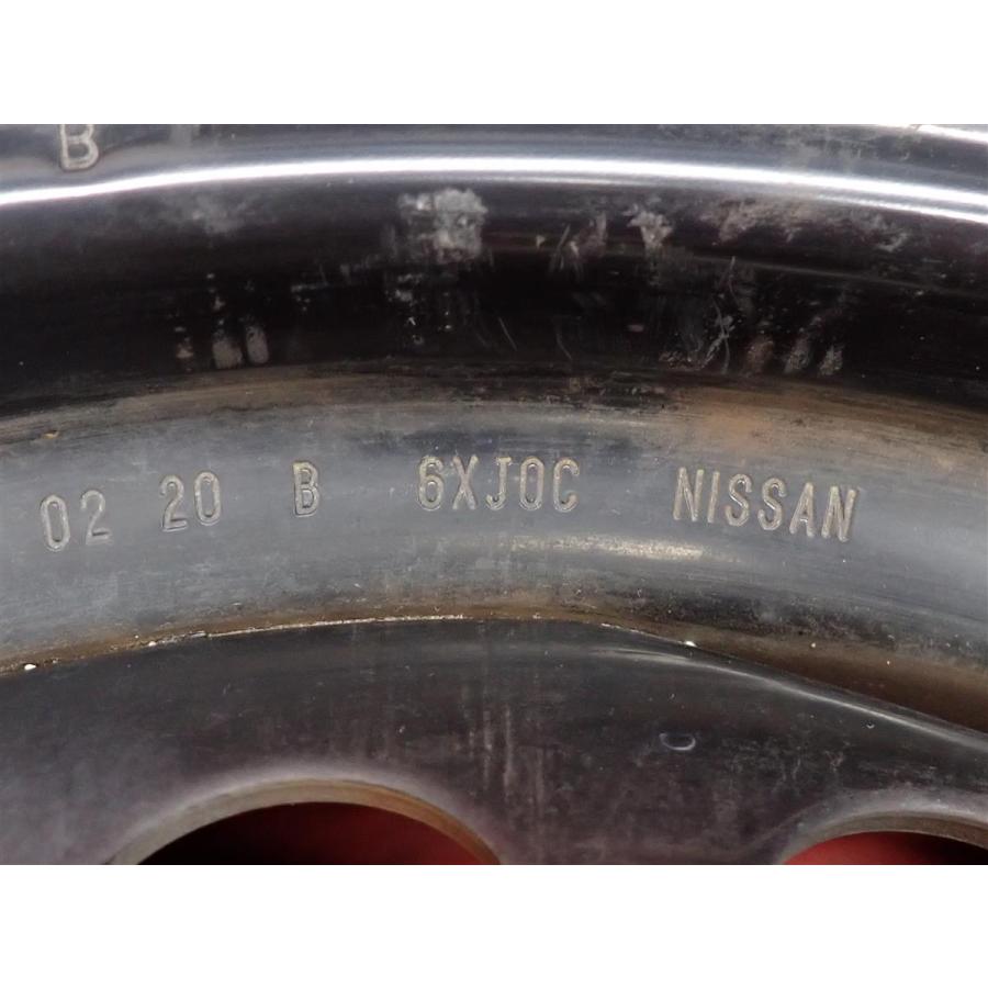激安 4本セット】日産 ノート E13 純正 スチール 鉄ホイール 鉄チン