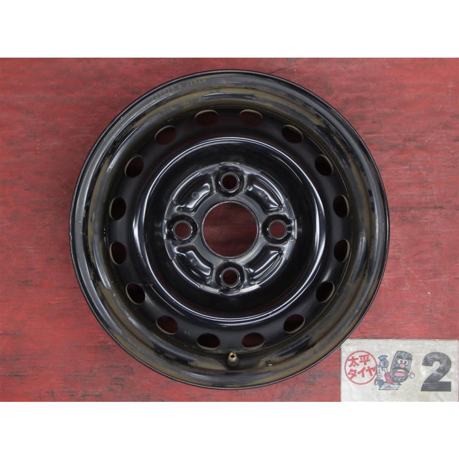 激安 4本セット】ホンダ N-VAN 純正 スチール 鉄ホイール 鉄チン 中古