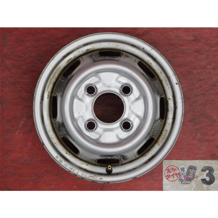 激安 4本セット】ダイハツ 純正 スチール 鉄ホイール 鉄チン 中古品 12