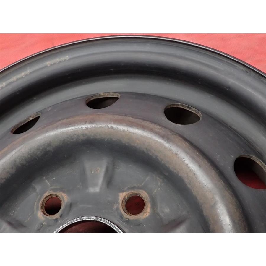 激安 4本セット】マツダ ボンゴ 純正 スチール 鉄ホイール 鉄チン 中古