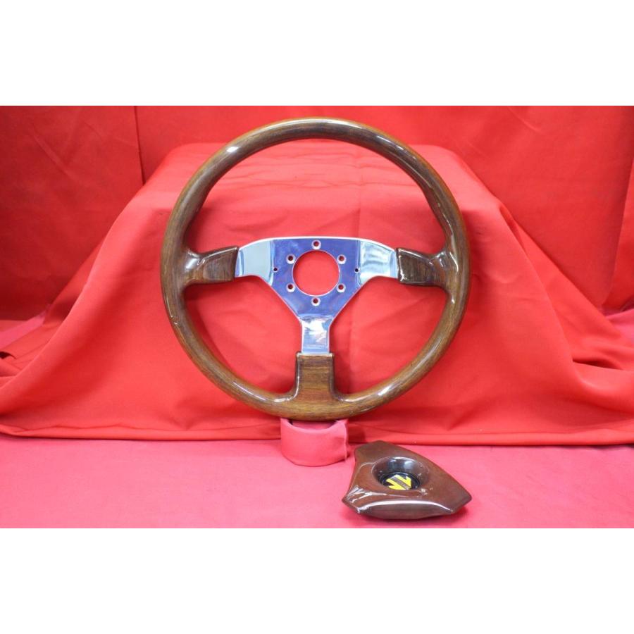 ☆MOMO VELOCE RACING DARK WOOD 37Φ モモ ヴェローチェレーシング