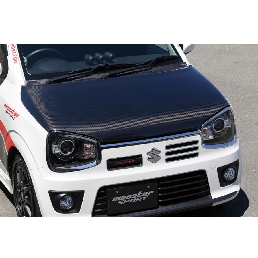 アルト アルトワークス/ターボRS/アルト HA36S カーボンエンジンフード