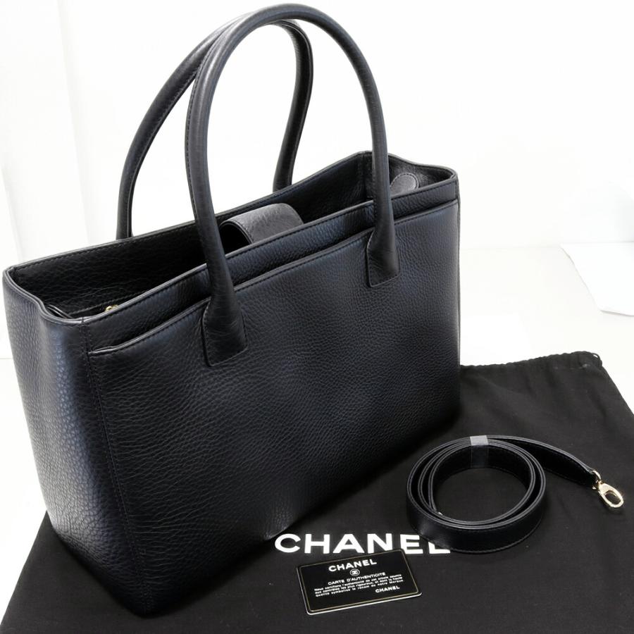 CHANEL（シャネル） トートバッグ エグゼクティブ ソフトキャビア