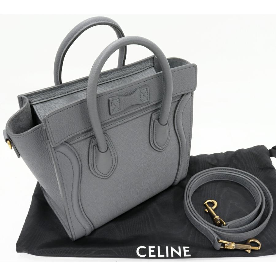 CELINE（セリーヌ） ハンドトートバッグ ラゲージ ナノ ショッパー