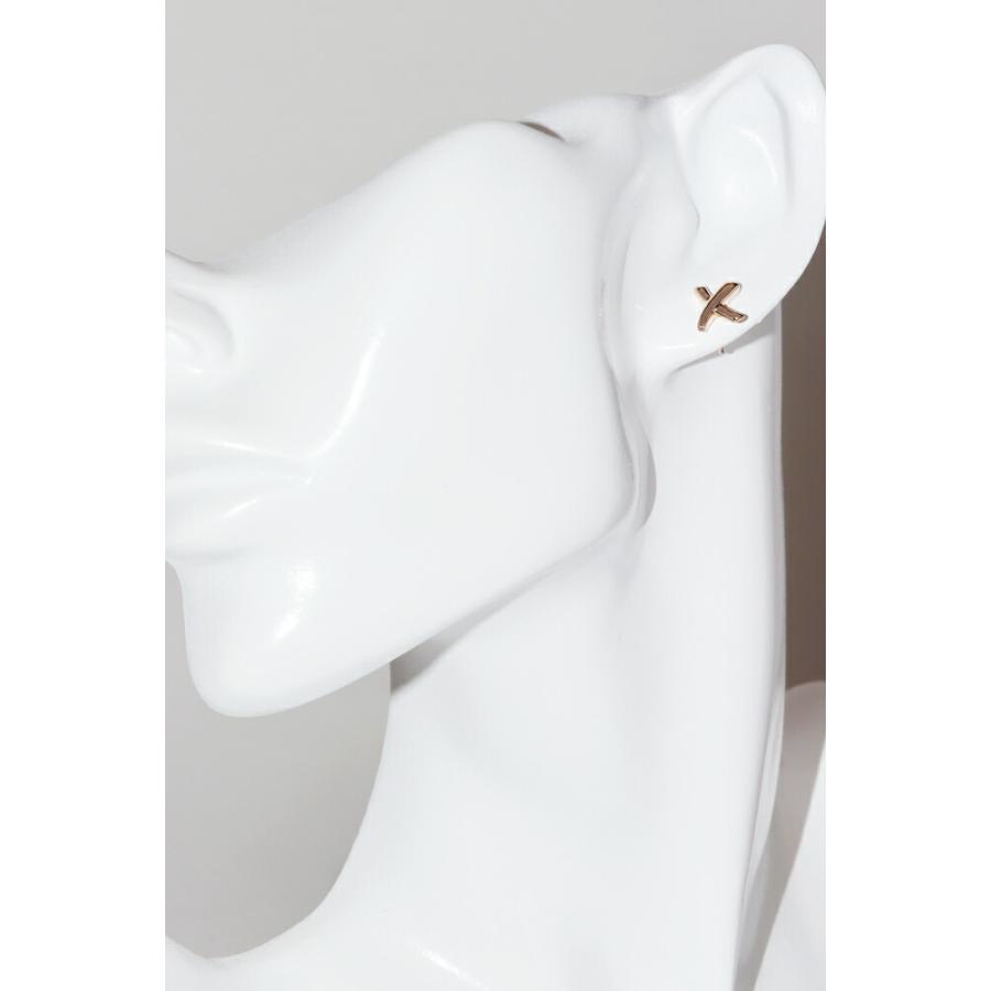 ティファニー ピアス K18PG パロマピカソ グラフィティ xピアス