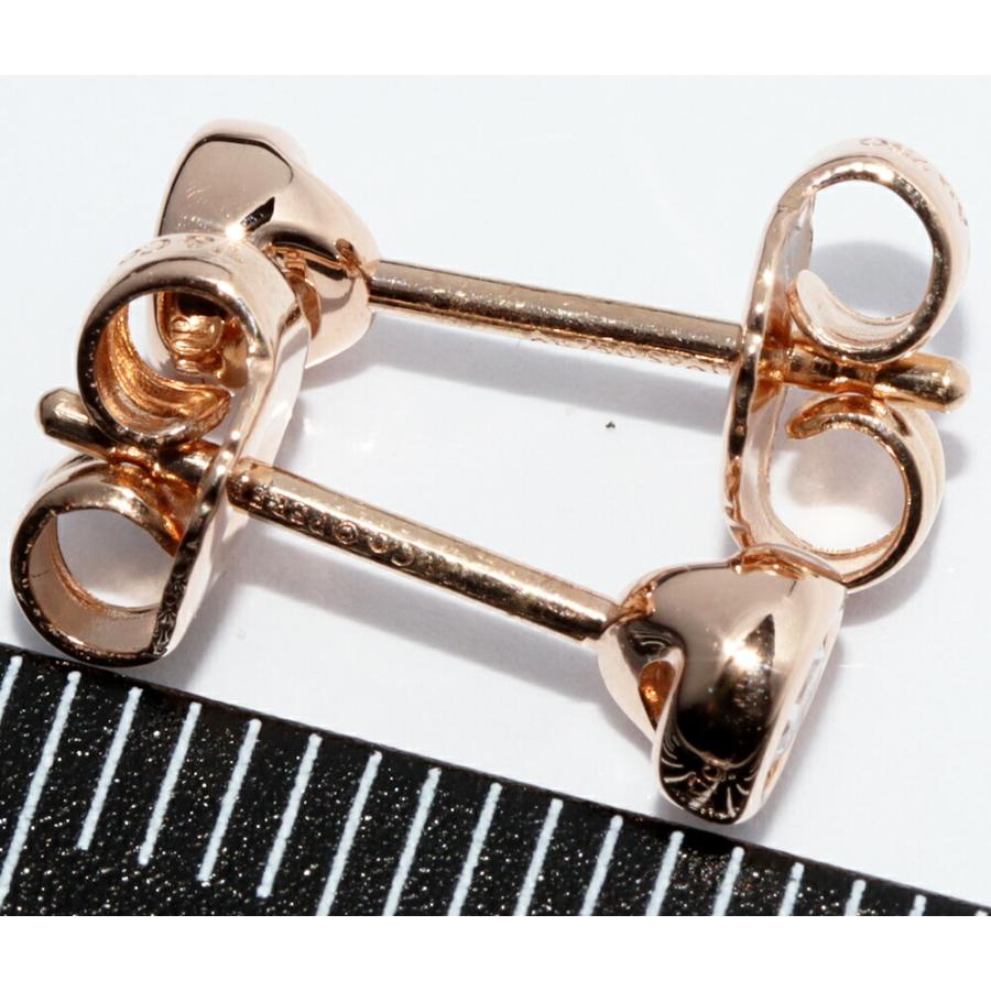 ティファニー ピアス K18PG ダイヤ0.14ct エルサペレッティ