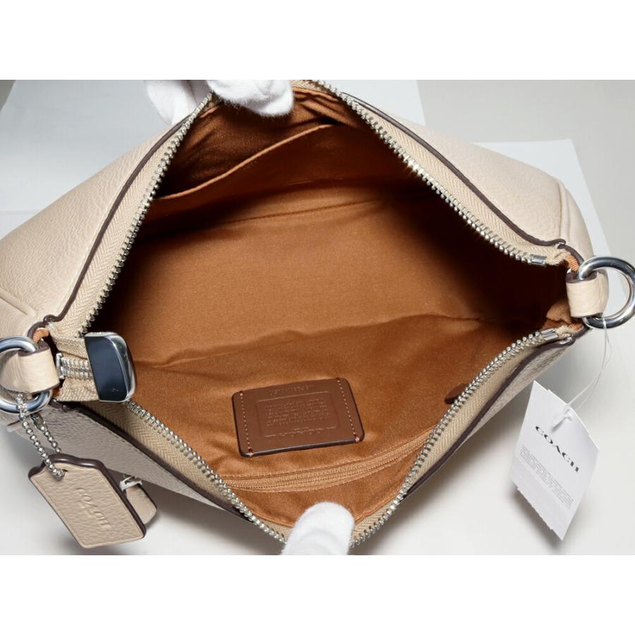 COACH（コーチ） ショルダーバッグ テリホーボー カーフ ベージュ 2WAY