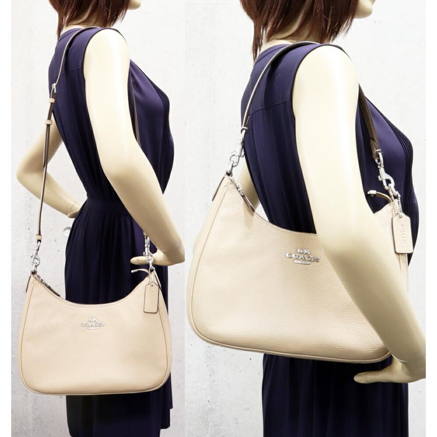 COACH（コーチ） ショルダーバッグ テリホーボー カーフ ベージュ 2WAY