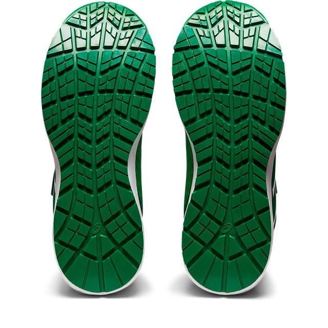 ASICS（アシックス） ウィンジョブ CP120 ケール×ホワイト サイズ 25.0