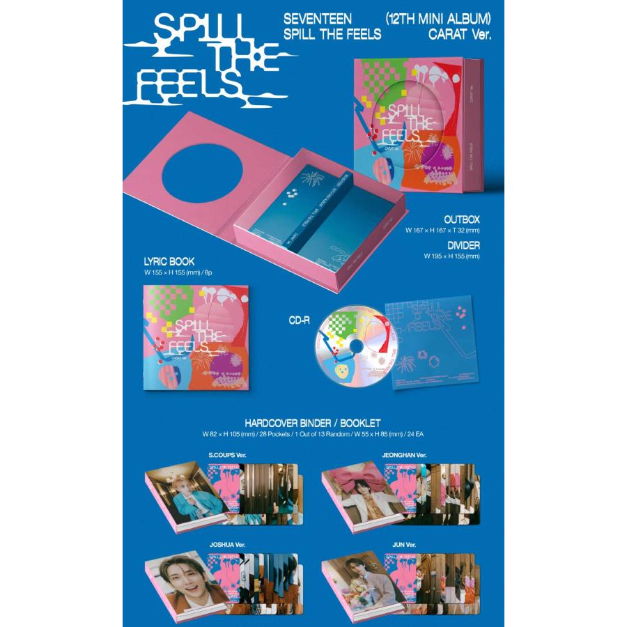 10/14 韓国発売】SEVENTEEN セブンティーン 12TH MINI SPILL THE FEELS
