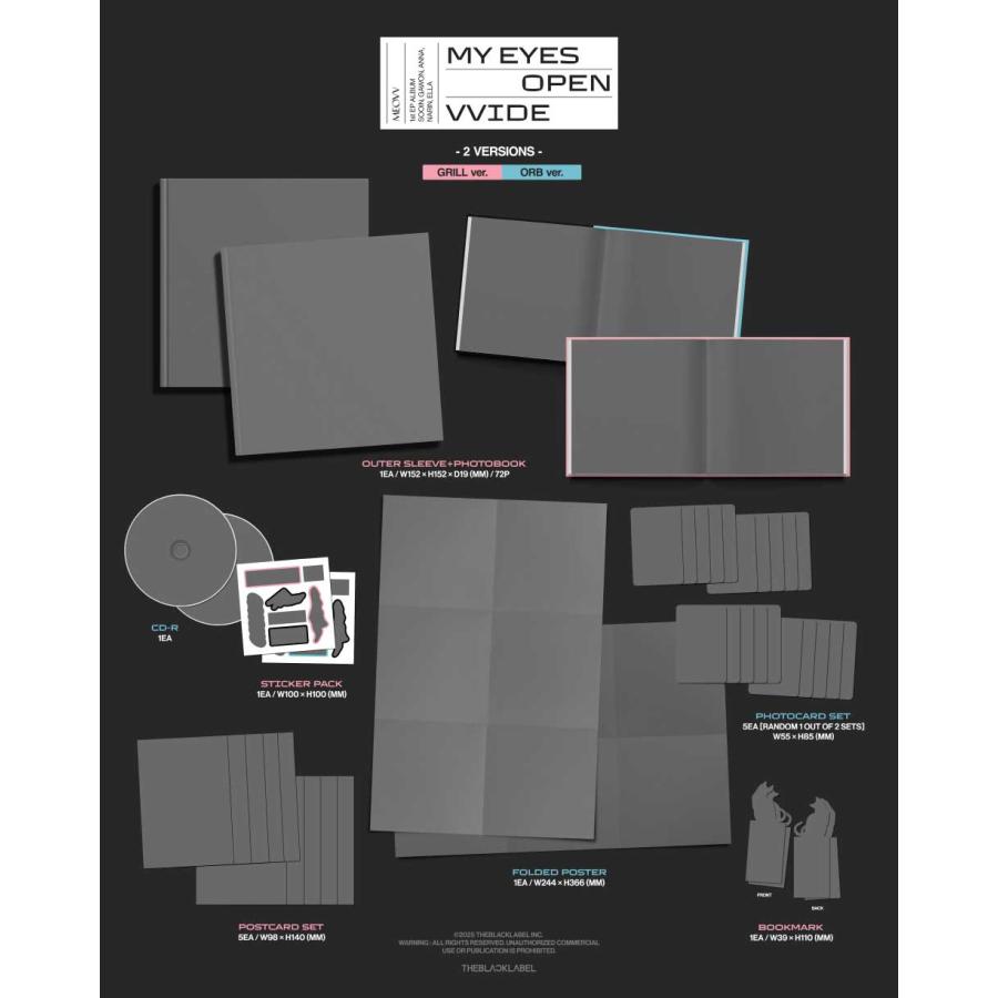 25/5/12 韓国発売】MEOVV ミヤオ MY EYES OPEN VVIDE 1集 ミニ