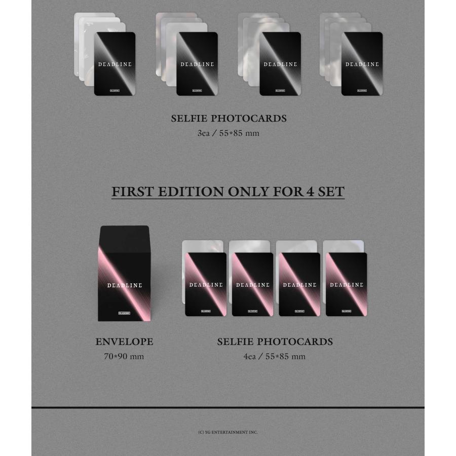 26/2/27 韓国発売】BLACKPINK ブラックピンク DEADLINE SILVER Ver. 3