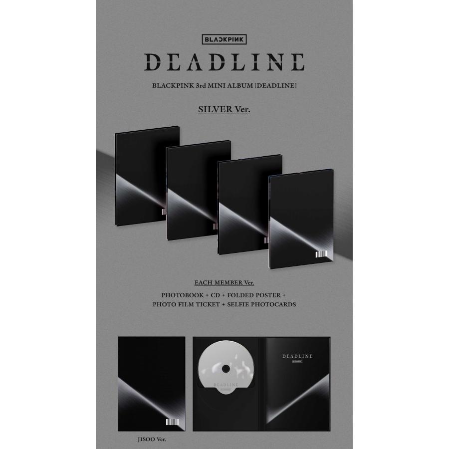 26/2/27 韓国発売】BLACKPINK ブラックピンク DEADLINE SILVER Ver. 3