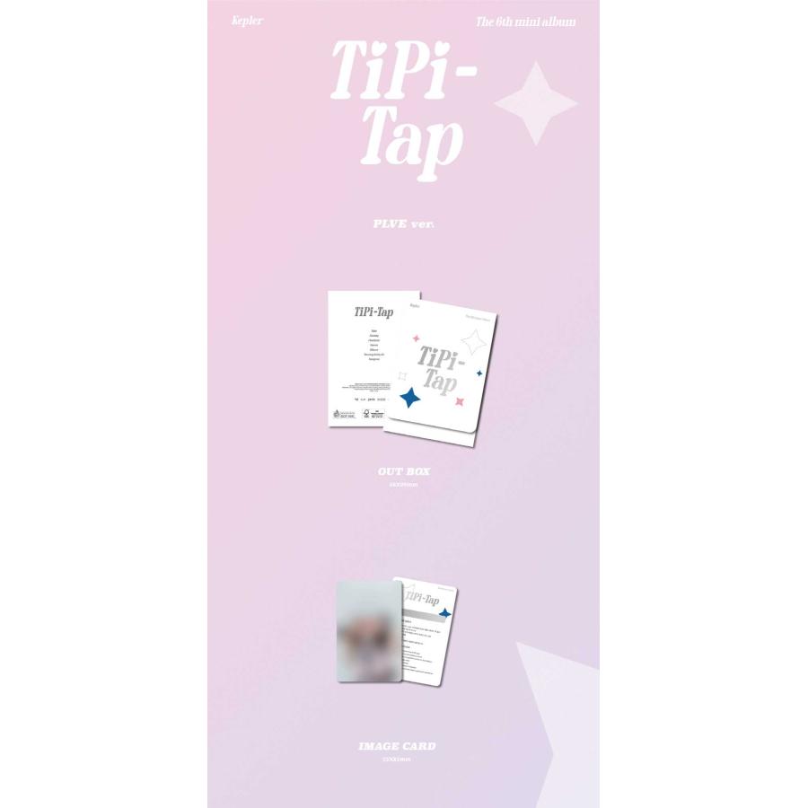 11/2 韓国発売】Kep1er ケプラー 6TH MINI TIPI-TAP PLVE ver. 6集