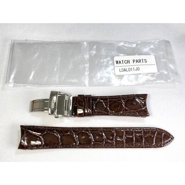 BRIGHTZ L0AL011J0 SEIKO ブライツ 20mm 純正革ベルト クロコダイル
